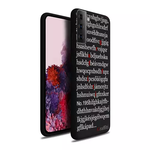 Samsung Galaxy S21 Telefontok - Graffiti No.195 mintás szilikon tok