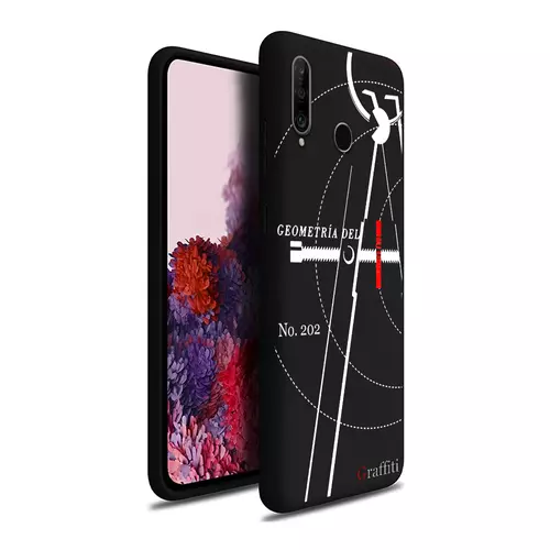 Huawei P30 Lite Telefontok - Graffiti No.202 mintás szilikon tok