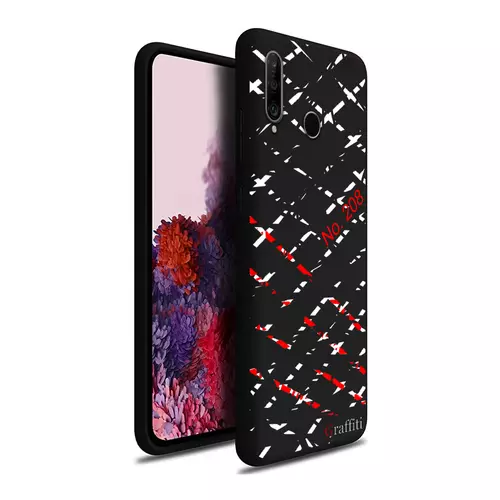 Huawei P30 Lite Telefontok - Graffiti No.208 mintás szilikon tok