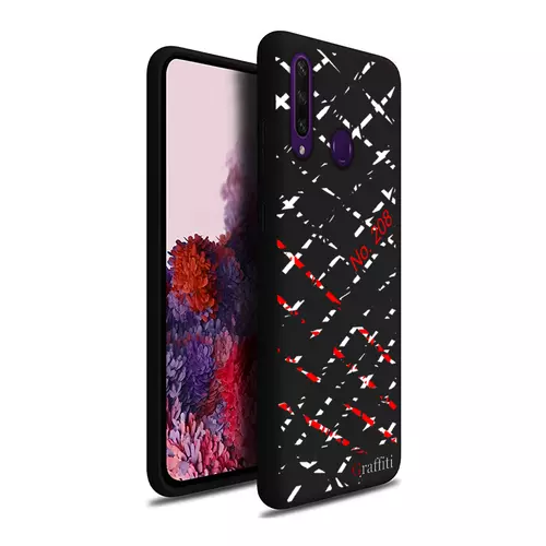Huawei Y6p Telefontok - Graffiti No.208 mintás szilikon tok