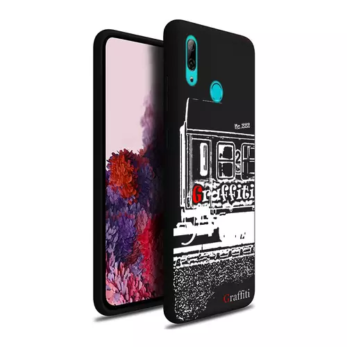 Huawei P Smart 2019 Telefontok - Graffiti No.222 mintás szilikon tok