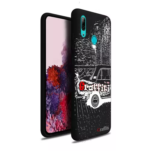 Huawei P Smart 2019 Telefontok - Graffiti No.223 mintás szilikon tok