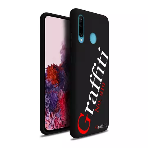 Huawei P30 Lite Telefontok - Graffiti No.219 mintás szilikon tok