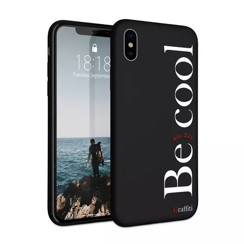 iPhone Xs Telefontok - Graffiti No.221 mintás szilikon tok