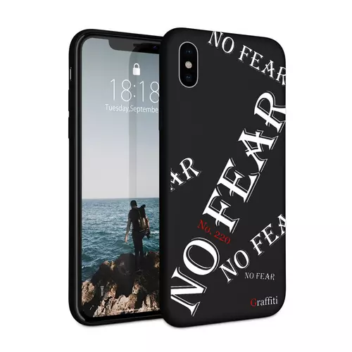 iPhone XS Max Telefontok - Graffiti No.220 mintás szilikon tok