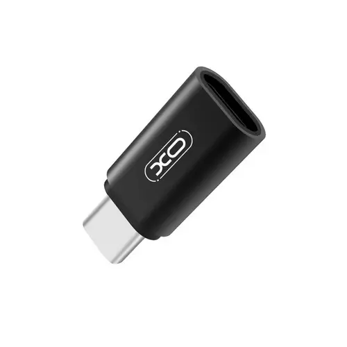 XO NB131 - TYPE-C (USB-C)-MicroUSB fekete adapter