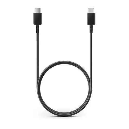 Adatkábel: Samsung EP-DA705BBE Type-C (USB-C) / Type-C (USB-C) gyári fekete adatkábel 1m