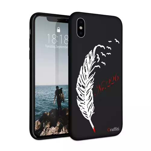 iPhone XS Max Telefontok - Graffiti No.226 mintás szilikon tok