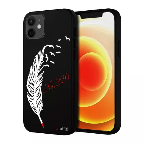 iPhone 12 mini Telefontok - Graffiti No.226 mintás szilikon tok
