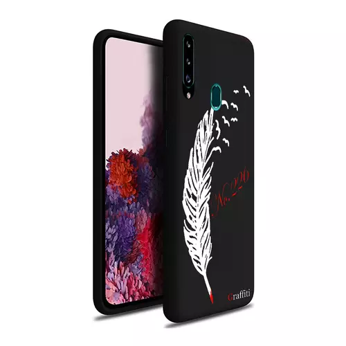 Samsung Galaxy A20s Telefontok - Graffiti No.226 mintás szilikon tok