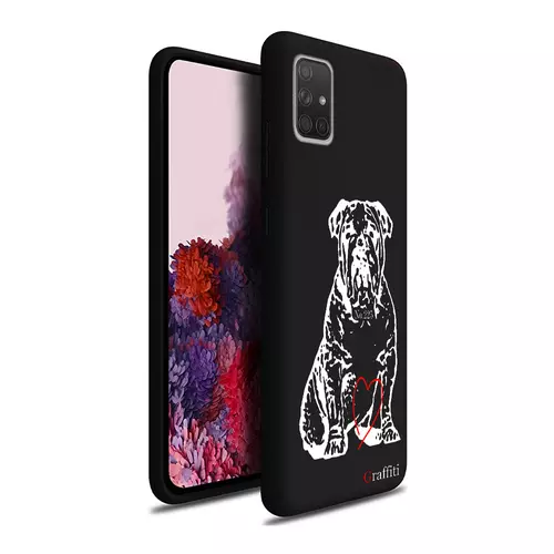 Samsung Galaxy A51 Telefontok - Graffiti No.225 mintás szilikon tok
