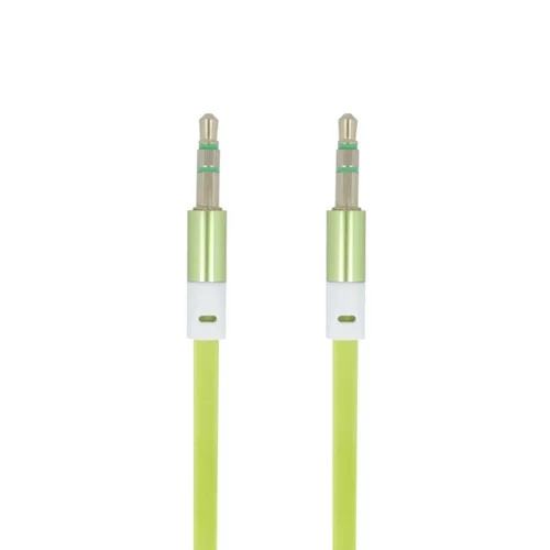 Forever - jack-jack (3.5mm) audio kábel 1m - zöld