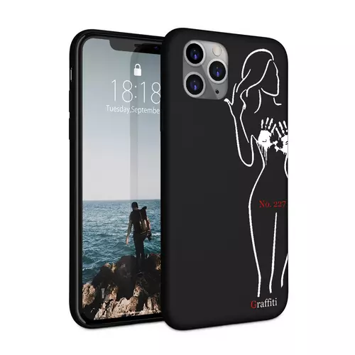 iPhone 11 Pro Max Telefontok - Graffiti No.227 mintás szilikon tok