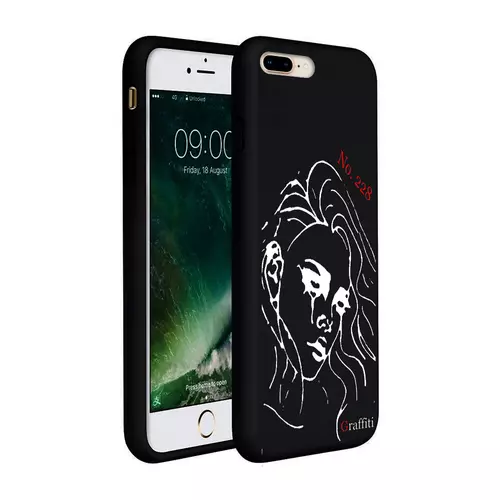 iPhone 8 Plus Telefontok - Graffiti No. 228 mintás szilikon tok