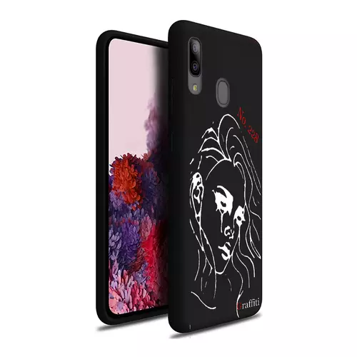 Samsung Galaxy A40 Telefontok - Graffiti No.228 mintás szilikon tok