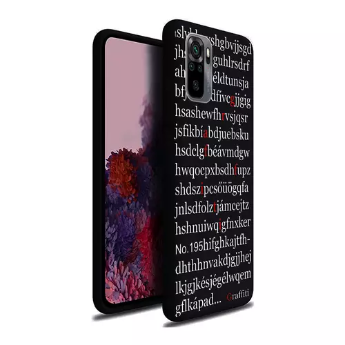 Xiaomi Redmi Note 10 Telefontok - Graffiti No.195 mintás szilikon tok