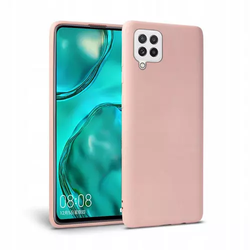 Samsung Galaxy A22 LTE / 4G Telefontok - púder pink szilikon tok