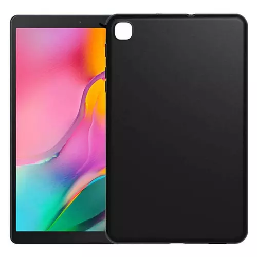 iPad 2021 10.2 (iPad 9) Tablettok - fekete szilikon tablet tok