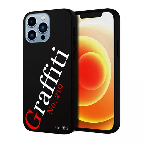 iPhone 13 Pro Max Telefontok - Graffiti No.219 mintás szilikon tok