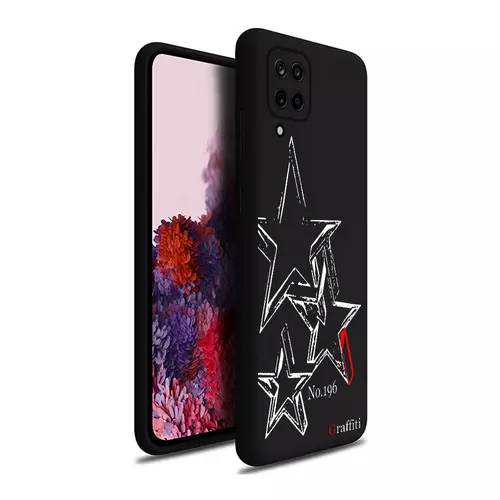 Samsung Galaxy A12 Telefontok - Graffiti No.196 mintás szilikon tok