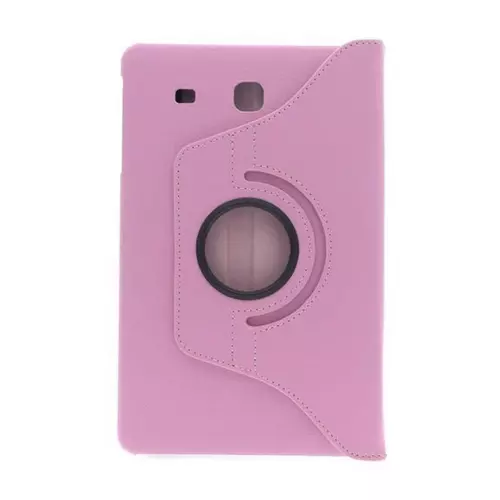 Samsung Galaxy Tab E 9.6 T560 Tablettok - pink fordítható műbőr tablet tok