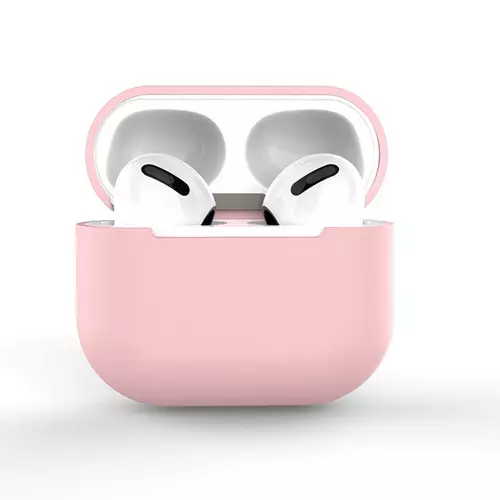 AirPods 3 tartó - pink szilikon Airpods 3 tartó