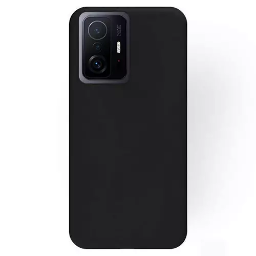 Xiaomi 11T 5G / 11T Pro Telefontok - fekete szilikon hátlap tok