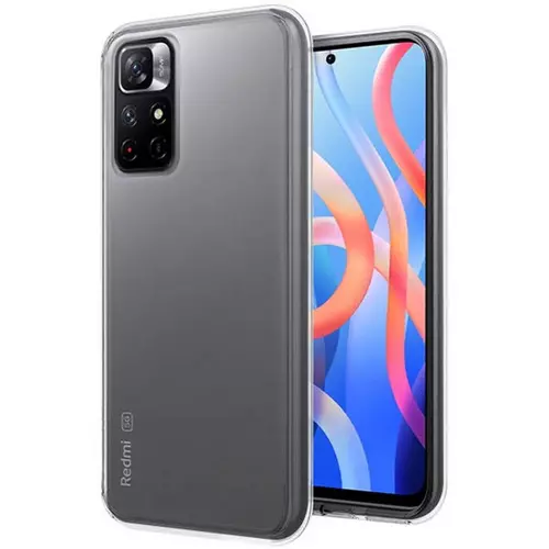 Xiaomi Redmi Note 11S Telefontok - átlátszó szilikon tok