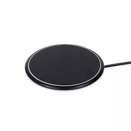 Maxlife MXWC-02 Telefon töltő - fekete vezeték nélküli (Wireless) töltő 2A + fehér USB/MicroUSB kábel, 1m