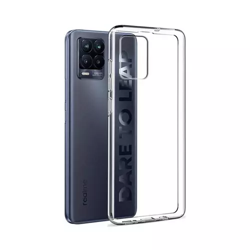 Realme 8 5G Telefontok - átlátszó szilikon tok