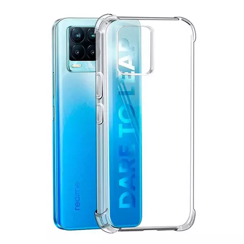 Realme 8 / 8 Pro Telefontok - ütésálló átlátszó tok