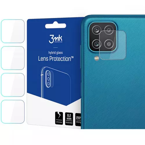 Samsung Galaxy A12 Nacho Védőfólia- 3MK kamera flexibilis fólia (4x)