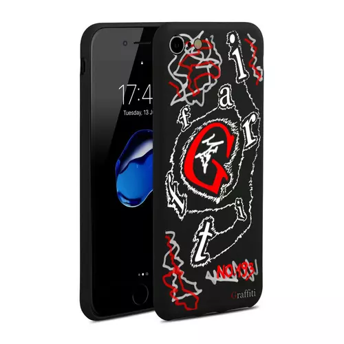 iPhone SE3 2022 Telefontok - Graffiti No. 193 mintás szilikon tok