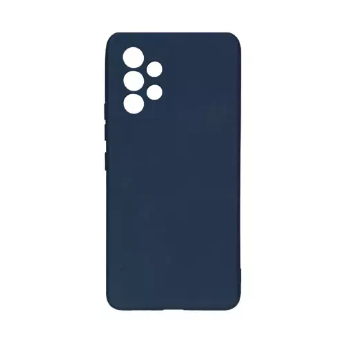 Samsung Galaxy A53 5G Telefontok - sötétkék szilikon hátlap tok