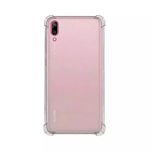 Huawei Y7 Pro 2019 Telefontok - ROAR ütésálló átlátszó szilikon tok
