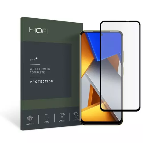 Üvegfólia Xiaomi Redmi 10 5G / Poco M4 5G - fekete tokbarát Slim 3D üvegfólia