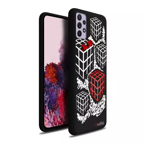 Samsung Galaxy A73 5G Telefontok - Graffiti No.191 mintás szilikon tok