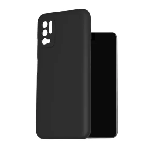 Xiaomi Redmi Note 10 5G / Xiaomi Poco M3 Pro 5G Telefontok - fekete szilikon hátlap tok