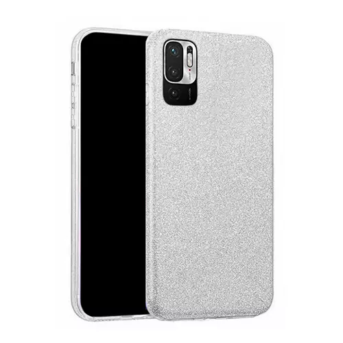 Xiaomi Redmi Note 10 5G / Xiaomi Poco M3 Pro 5G Telefontok - Ezüst Shiny tok