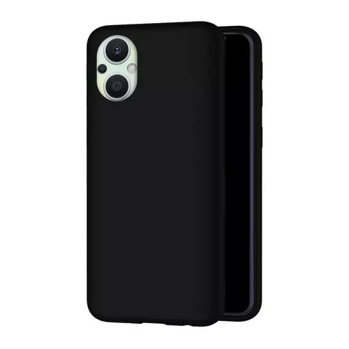 Oppo Reno7 Z 5G Telefontok - fekete szilikon hátlap tok