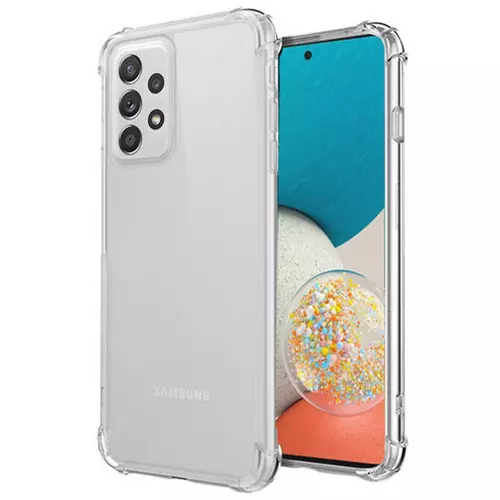 Samsung Galaxy A13 (A135F / A137F) Telefontok - Ütésálló átlátszó hátlap tok