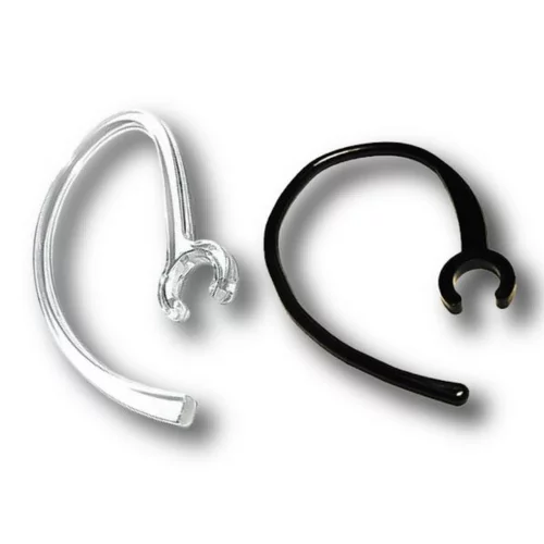 Fülpánt Bluetooth headset-hez kis átmérőjű bilinccsel 2db-os (átlátszó+fekete)