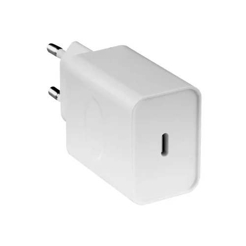 HRG20C-E10 Telefon töltő - TYPE-C fehér hálózati gyors töltőfej, 20W