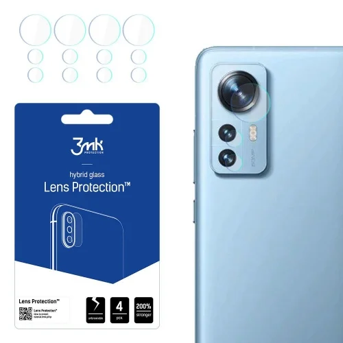 Xiaomi 12X 5G Védőfólia - 3MK flexibilis kamera fólia (4db)