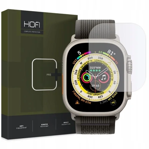 Okosóra üvegfólia - Apple Watch Ultra 1 / 2 (49 mm) - HOFI Glass Pro+ üvegfólia