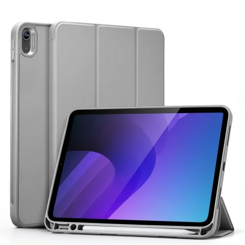 iPad 2022 10.9 (iPad 10) Tablettok - ESR REBOUND szürke smart case ceruza tartóval