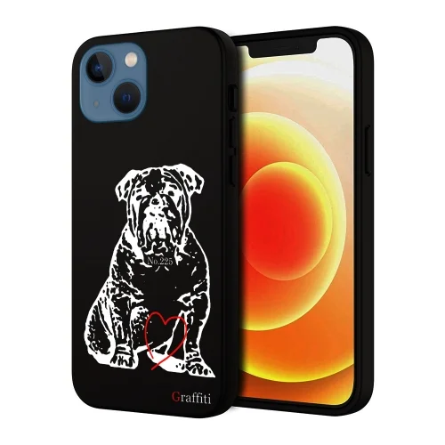 iPhone 14 Plus Telefontok - Graffiti No.225 mintás szilikon tok