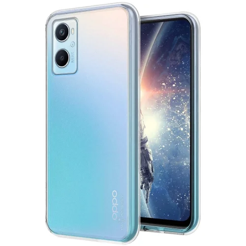 Oppo Reno9 Telefontok - átlátszó szilikon hátlap tok