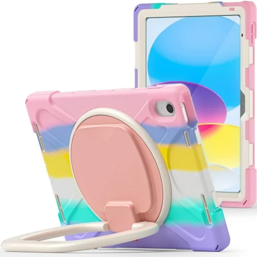 iPad 2022 10.9 (iPad 10) Tablettok - Tech-Protect X-Armor ütésálló, kitámasztható színes tablet tok