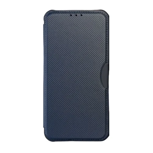 Samsung Galaxy S23 Telefontok - Forcell Razor - kék mágneses, ütésálló szilikon keretes könyvtok